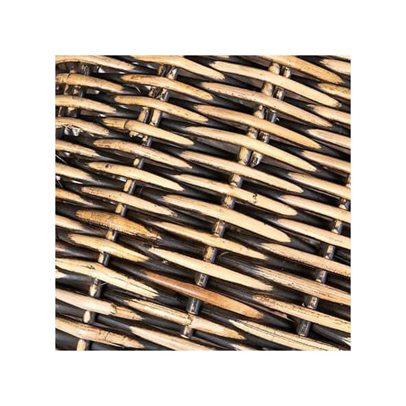 Hilton Rattan and Bamboo Basket by Jeffan | Bins, Baskets & Buckets | Modishstore - 4