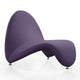 Manhattan Comfort MoMa Purple Wool Blend Accent Chair | Accent Chairs | Modishstore