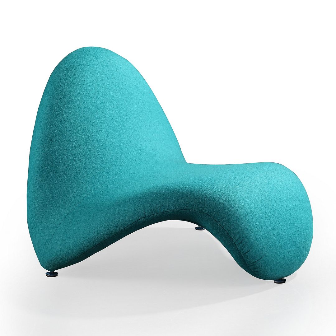 Manhattan Comfort MoMa Purple Wool Blend Accent Chair | Accent Chairs | Modishstore-3