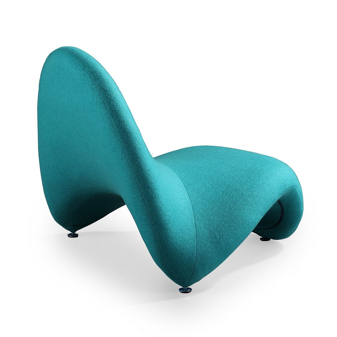Manhattan Comfort MoMa Purple Wool Blend Accent Chair | Accent Chairs | Modishstore-8
