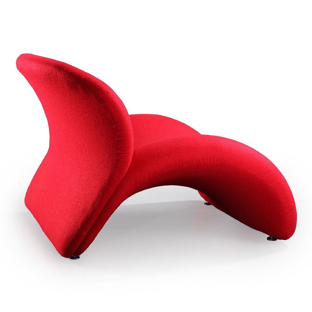 Manhattan Comfort Rosebud Fuchsia Wool Blend Accent Chair | Accent Chairs | Modishstore-7
