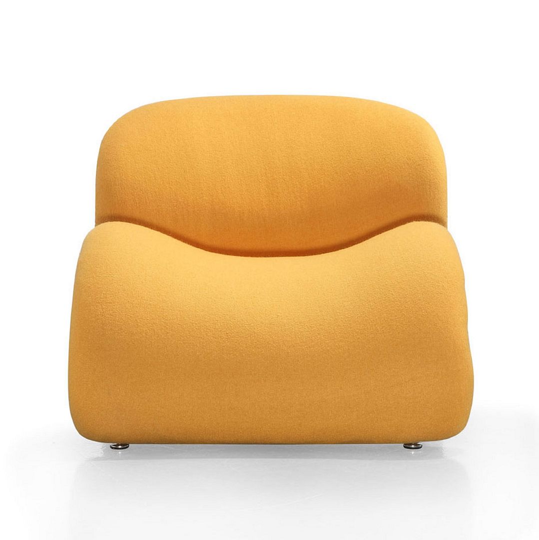 Manhattan Comfort Rosebud Fuchsia Wool Blend Accent Chair | Accent Chairs | Modishstore-9