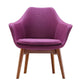 Manhattan Comfort Cronkite Blue and Walnut Twill Accent Chair | Accent Chairs | Modishstore-13