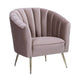 Manhattan Comfort Rosemont Green and Gold Velvet Accent Chair | Accent Chairs | Modishstore-7