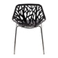 LeisureMod Modern Asbury Dining Chair w/ Chromed Legs, Set of 2 | Dining Chairs | Modishstore - 5