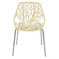 LeisureMod Modern Asbury Dining Chair w/ Chromed Legs, Set of 2 | Dining Chairs | Modishstore - 12