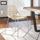 LeisureMod Modern Asbury Dining Chair w/ Chromed Legs | Dining Chairs | Modishstore - 18