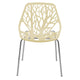 LeisureMod Modern Asbury Dining Chair w/ Chromed Legs | Dining Chairs | Modishstore - 12