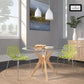 LeisureMod Modern Asbury Dining Chair w/ Chromed Legs, Set of 2 | Dining Chairs | Modishstore - 21