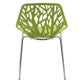 LeisureMod Modern Asbury Dining Chair w/ Chromed Legs, Set of 2 | Dining Chairs | Modishstore - 27