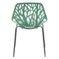 LeisureMod Modern Asbury Dining Chair w/ Chromed Legs, Set of 2 | Dining Chairs | Modishstore - 34