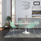 LeisureMod Modern Asbury Dining Chair w/ Chromed Legs, Set of 4 | Dining Chairs | Modishstore - 38