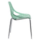 LeisureMod Modern Asbury Dining Chair w/ Chromed Legs | Dining Chairs | Modishstore - 31