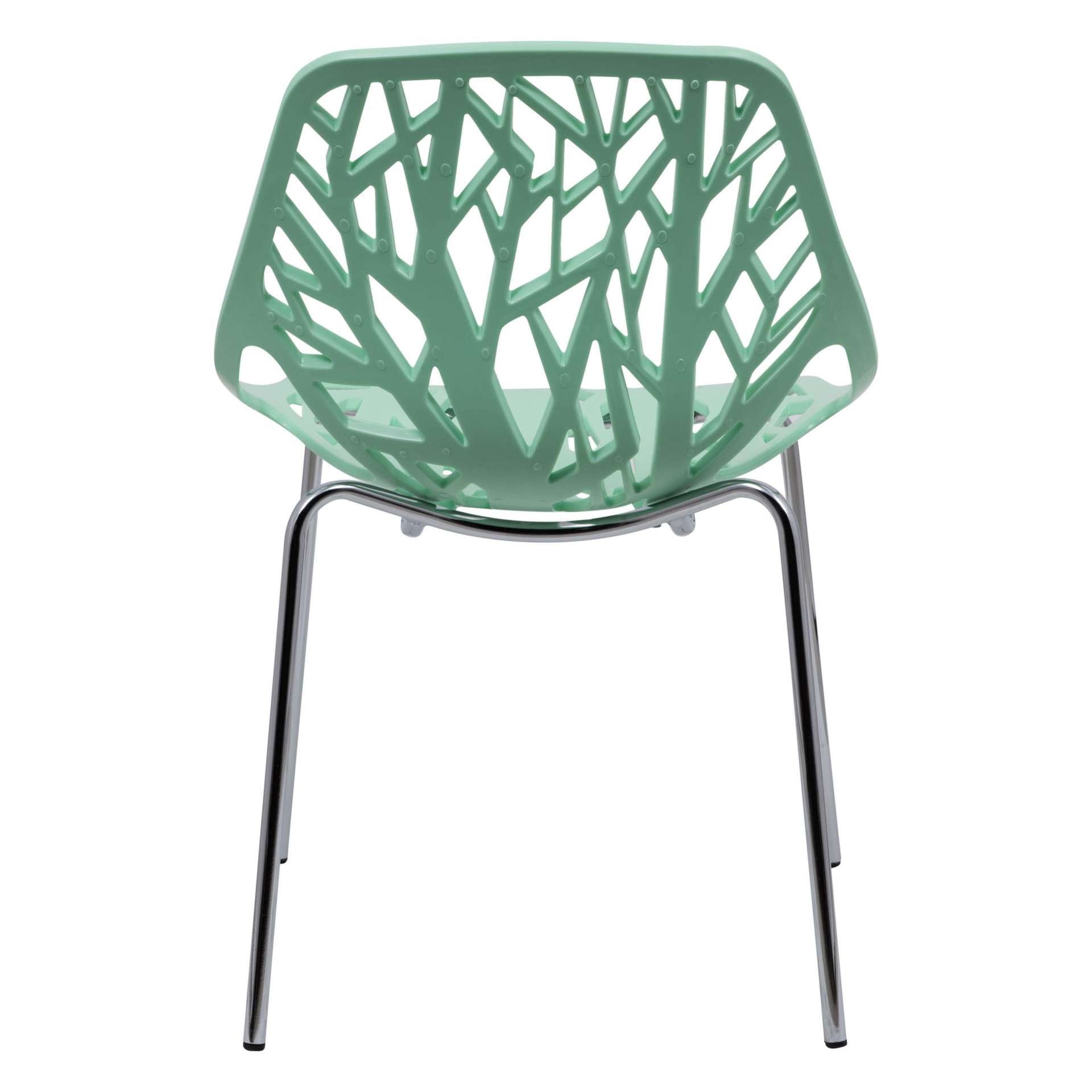 LeisureMod Modern Asbury Dining Chair w/ Chromed Legs | Dining Chairs | Modishstore - 30