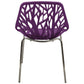 LeisureMod Modern Asbury Dining Chair w/ Chromed Legs, Set of 2 | Dining Chairs | Modishstore - 53