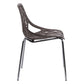 LeisureMod Modern Asbury Dining Chair w/ Chromed Legs, Set of 2 | Dining Chairs | Modishstore - 72
