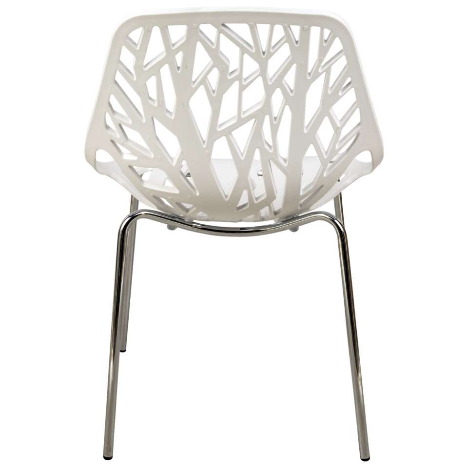 LeisureMod Modern Asbury Dining Chair w/ Chromed Legs, Set of 2 | Dining Chairs | Modishstore - 84