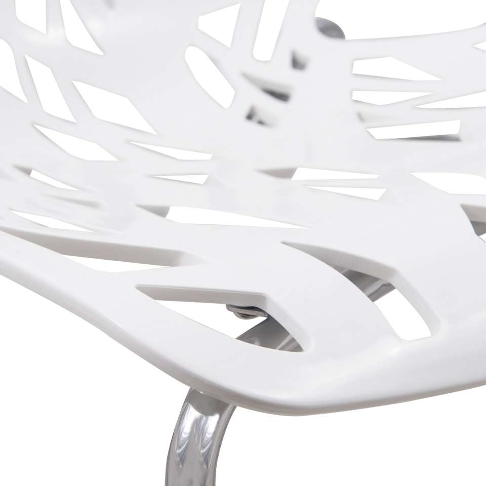 LeisureMod Modern Asbury Dining Chair w/ Chromed Legs, Set of 2 | Dining Chairs | Modishstore - 78