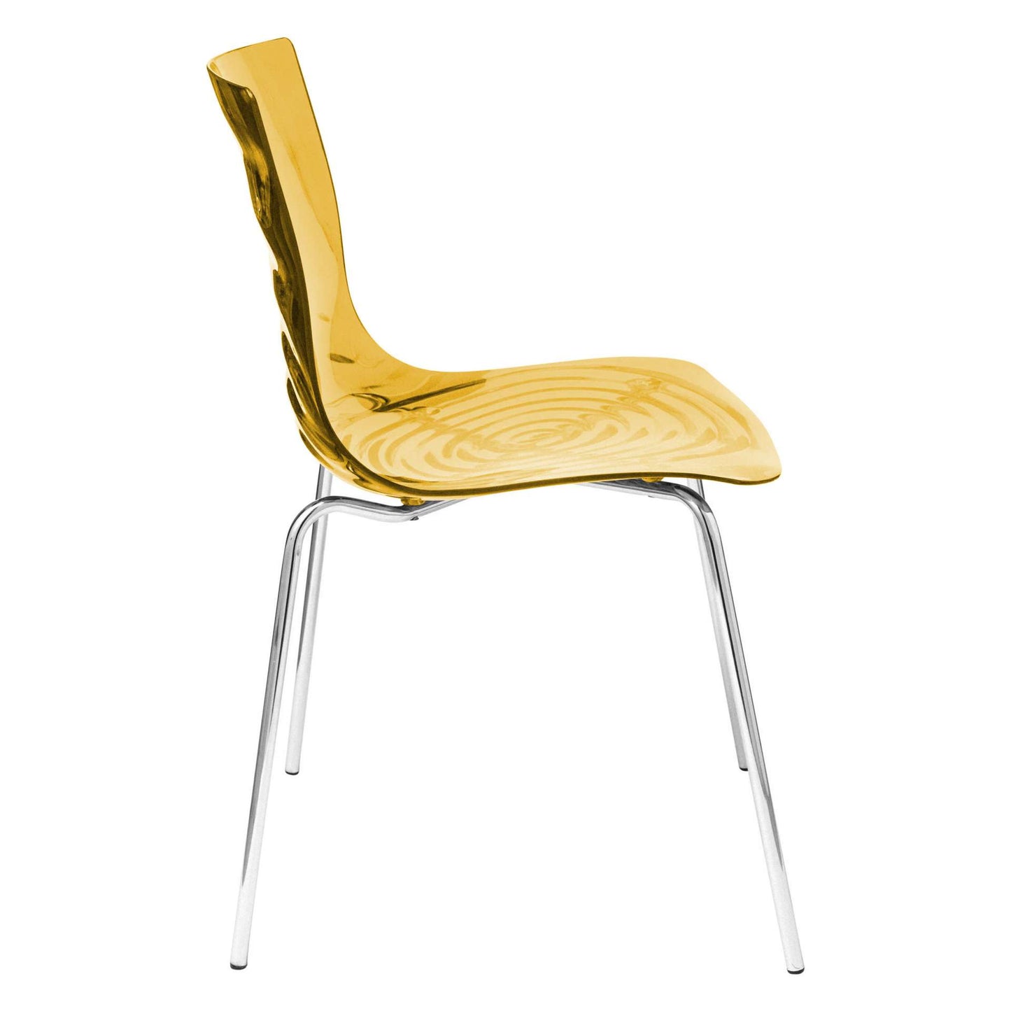 LeisureMod Astor Water Ripple Design Dining Chair | Dining Chairs | Modishstore - 22