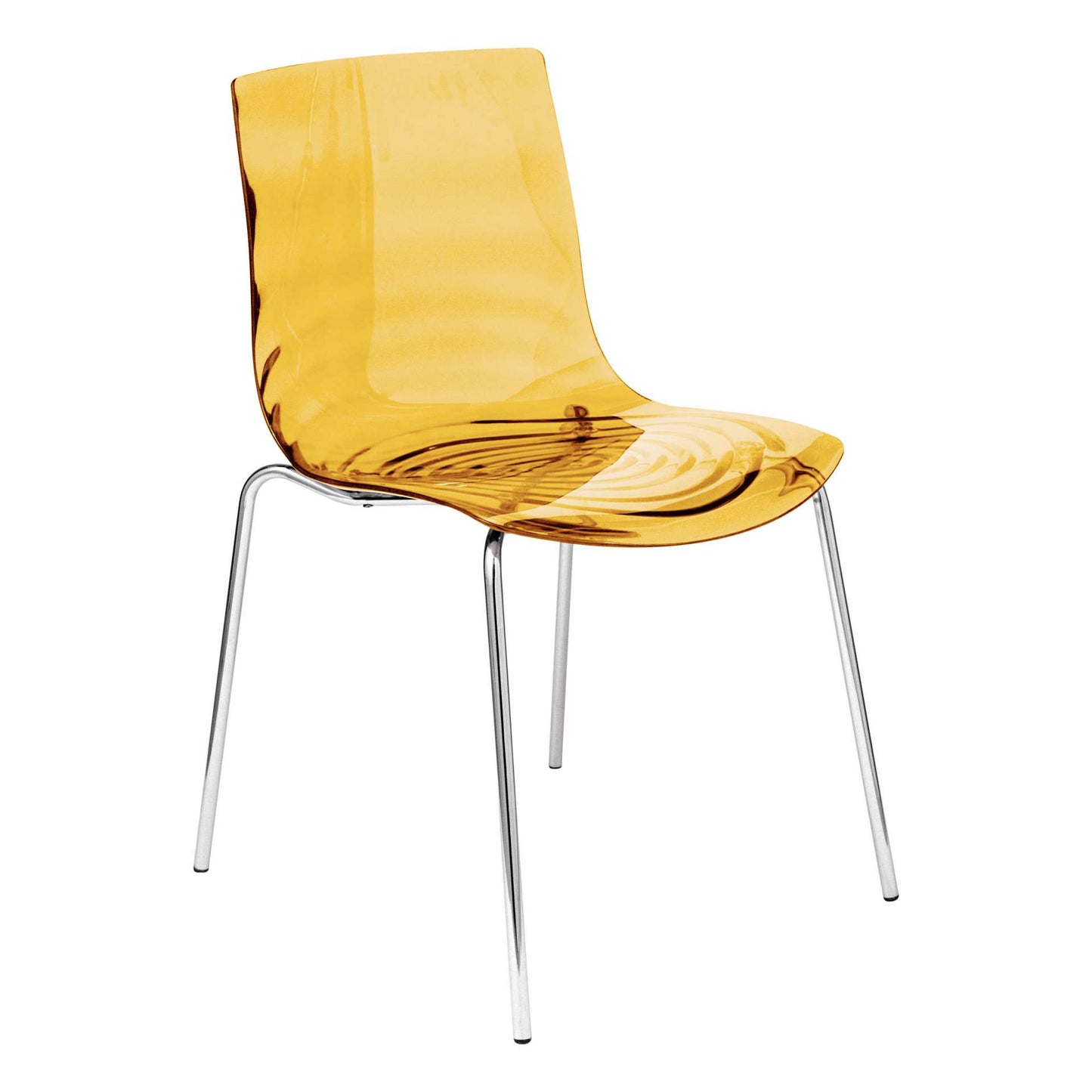 LeisureMod Astor Water Ripple Design Dining Chair | Dining Chairs | Modishstore - 20