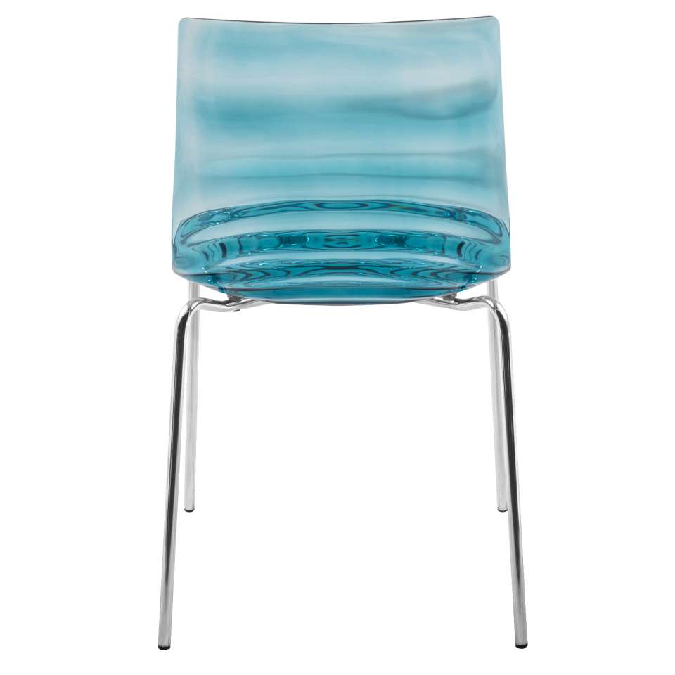 LeisureMod Astor Water Ripple Design Dining Chair | Dining Chairs | Modishstore - 9
