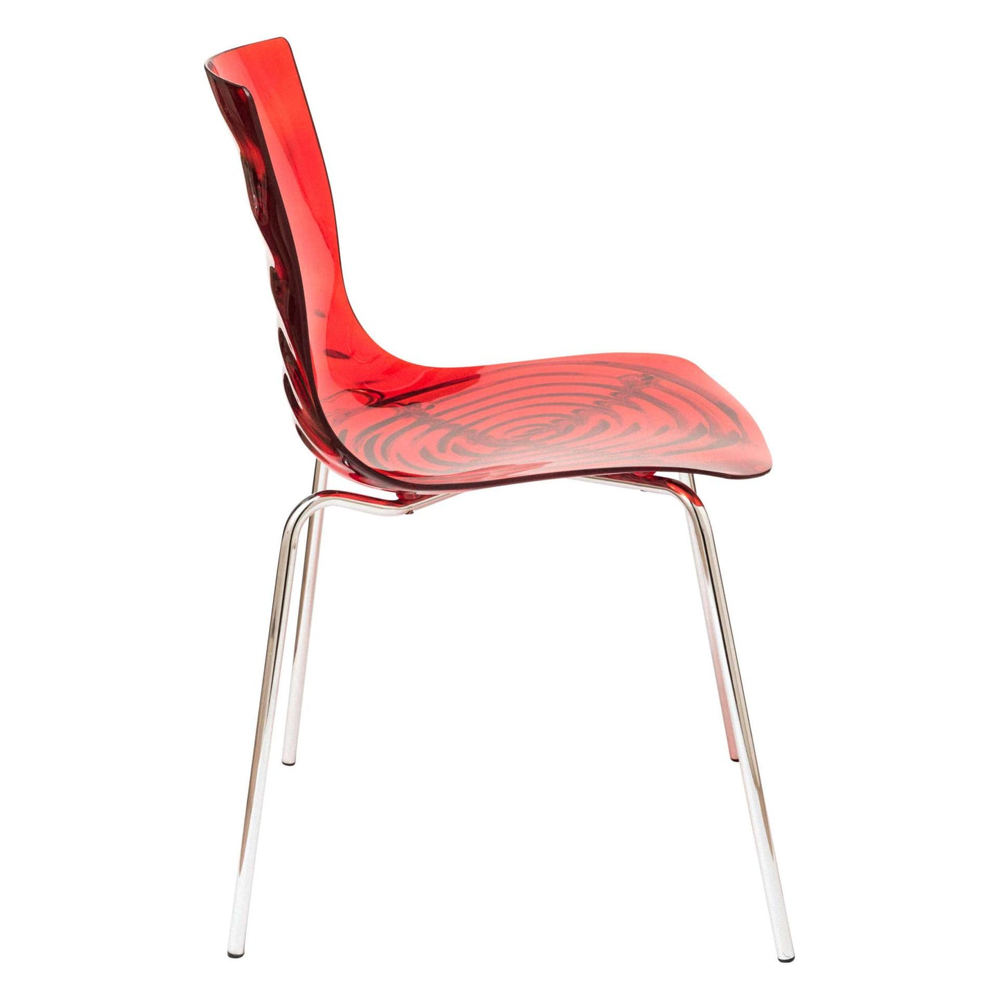 LeisureMod Astor Water Ripple Design Dining Chair | Dining Chairs | Modishstore - 16