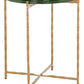 Safavieh Tengah Round Glass Accent Table - Green | Accent Tables | Modishstore - 4