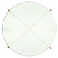Safavieh Tengah Round Glass Accent Table - Green | Accent Tables | Modishstore - 2