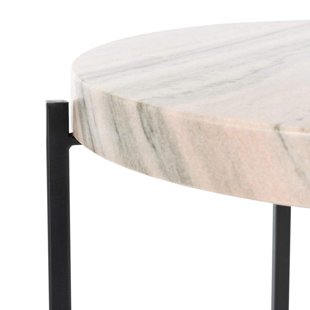 Safavieh Azula Stone Top Accent Table - Burnt Orange Stone | Accent Tables | Modishstore - 4