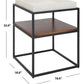 Safavieh Kya 2 Tier Accent Table | Accent Tables | Modishstore - 4