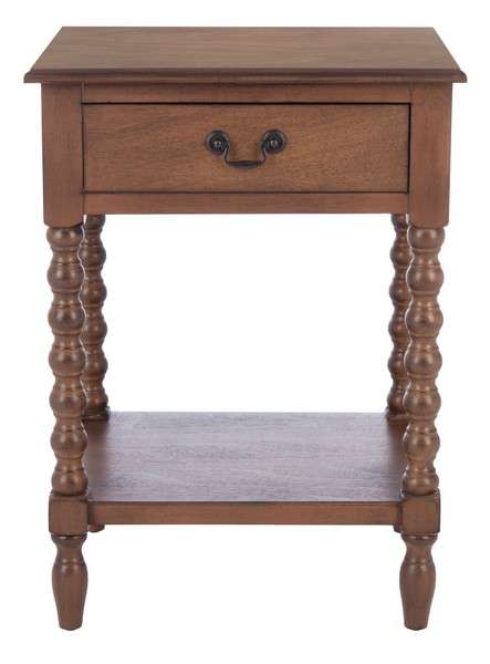 Safavieh Athena Accent Table - Brown | Accent Tables | Modishstore - 2