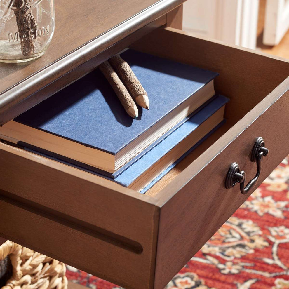 Safavieh Athena Accent Table - Brown | Accent Tables | Modishstore - 4