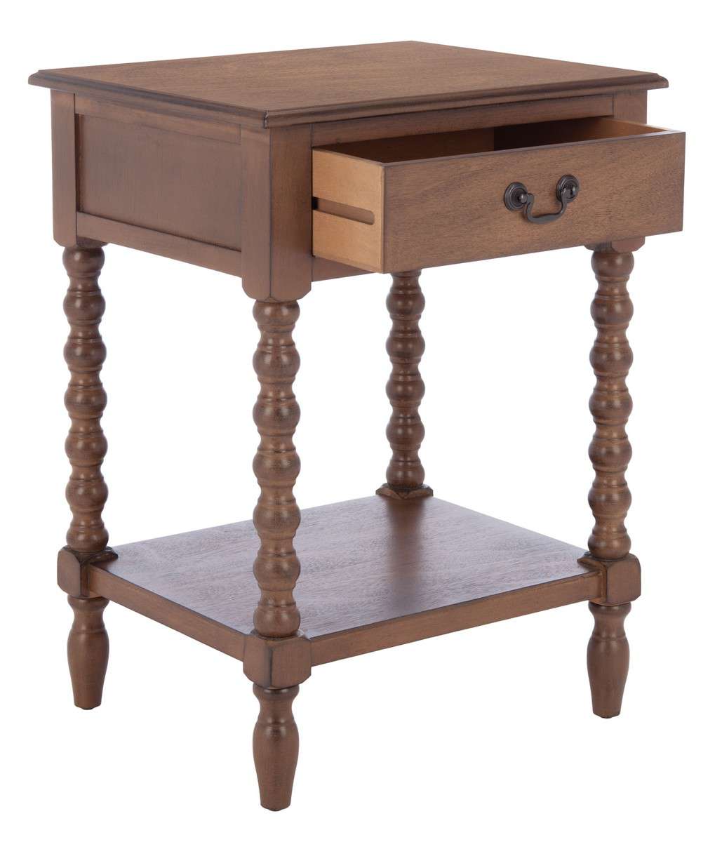 Safavieh Athena Accent Table - Brown | Accent Tables | Modishstore - 3