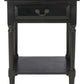 Safavieh Whitney 1 Drawer Accent Table - Black | Accent Tables | Modishstore - 2