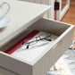 Safavieh Landers 1 Drawer Accent Table - Distressed White | Accent Tables | Modishstore - 4