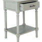 Safavieh Ryder 1Drw Accent Table - Distressed Gray | Accent Tables | Modishstore - 3