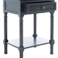 Safavieh Tate 1Drw Accent Table - Black | Accent Tables | Modishstore - 3