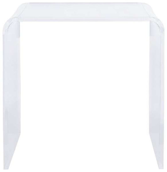 Safavieh Pryor Acrylic Side Table - Clear | Accent Tables | Modishstore