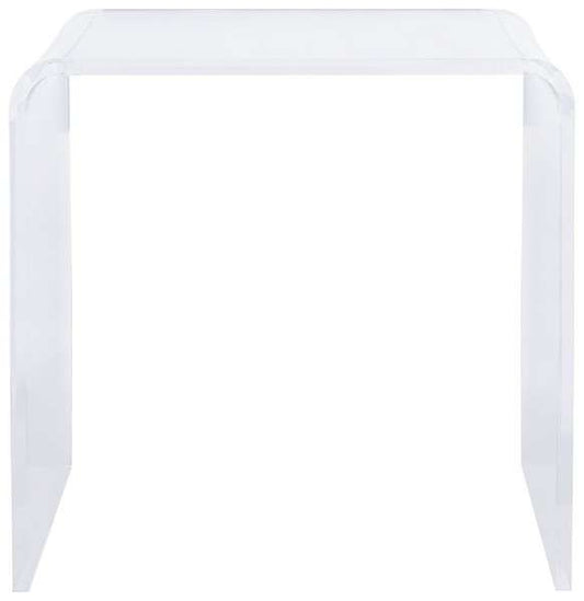 Safavieh Pryor Acrylic Side Table - Clear | Accent Tables | Modishstore