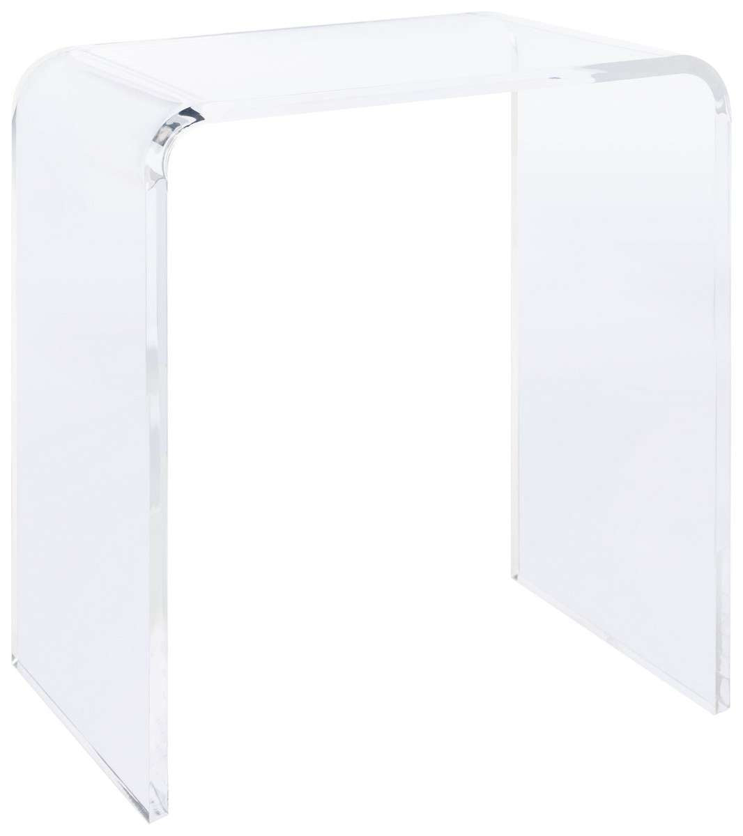 Safavieh Pryor Acrylic Side Table - Clear | Accent Tables | Modishstore - 2