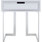 Safavieh Lilo 1 Drawer Mirrored Accent Table - Silver | Accent Tables | Modishstore