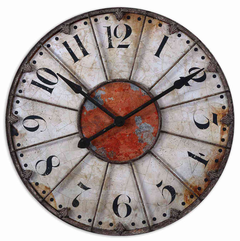 Uttermost Ellsworth 29" Wall Clock | Clocks | Modishstore