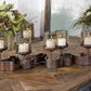 Uttermost Ribbon Metal Candleholders | Candle Holders | Modishstore - 2