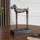 Uttermost Maximus Cast Iron Sculpture | Animals & Pets | Modishstore - 2