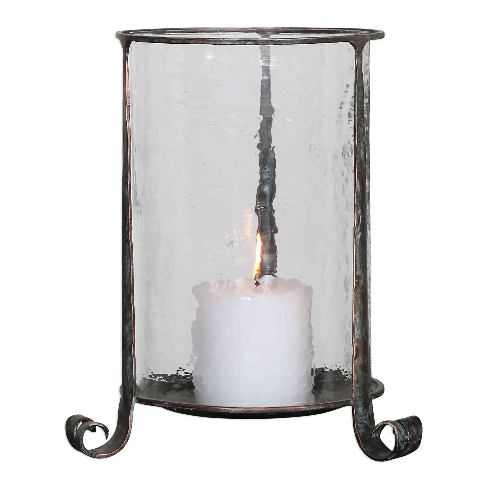 Uttermost Nicia Bronze Candleholder | Candle Holders | Modishstore
