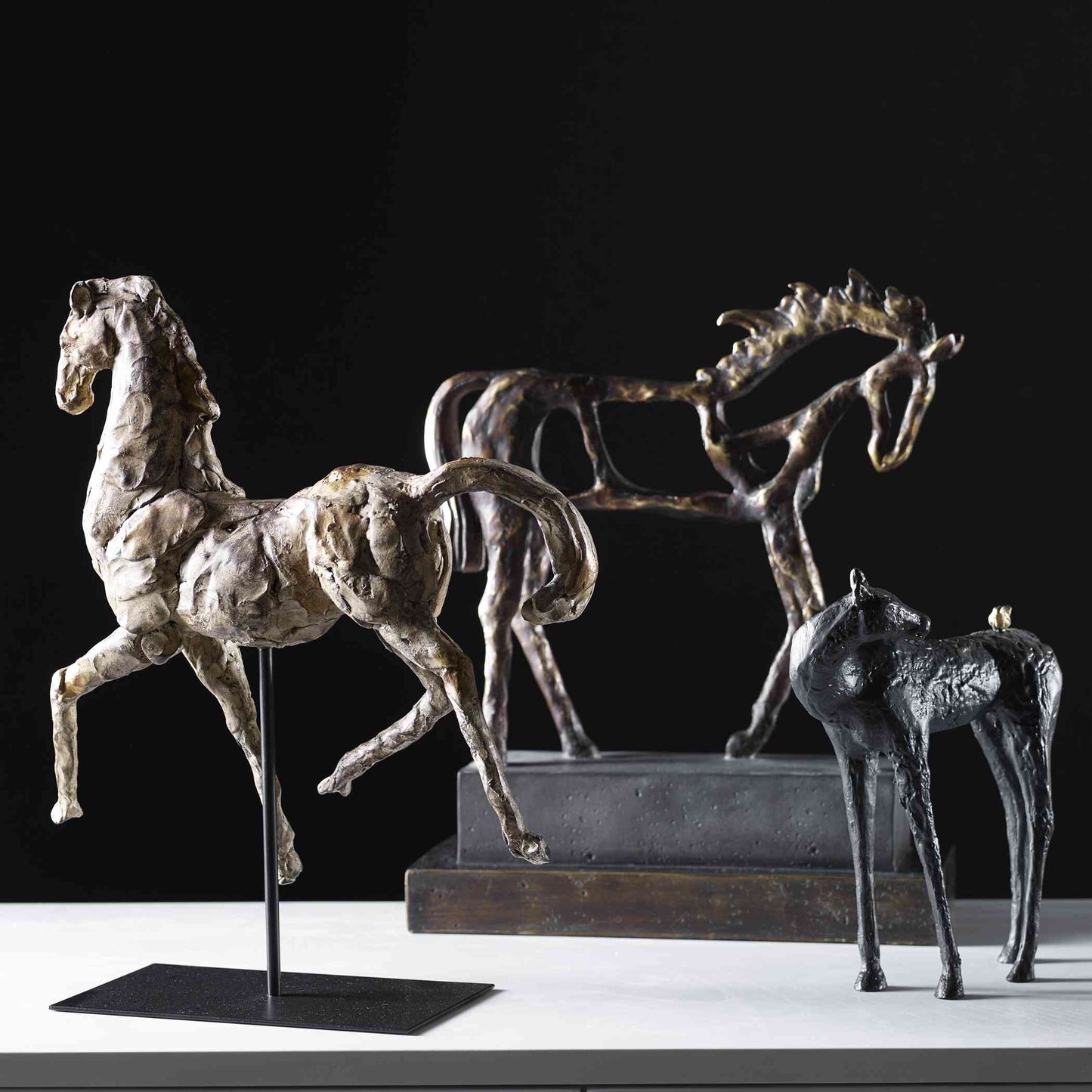 Uttermost Hello Friend Horse Sculpture | Animals & Pets | Modishstore - 3