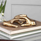 Uttermost Hold My Hand Gold Sculpture | Sculptures | Modishstore - 2