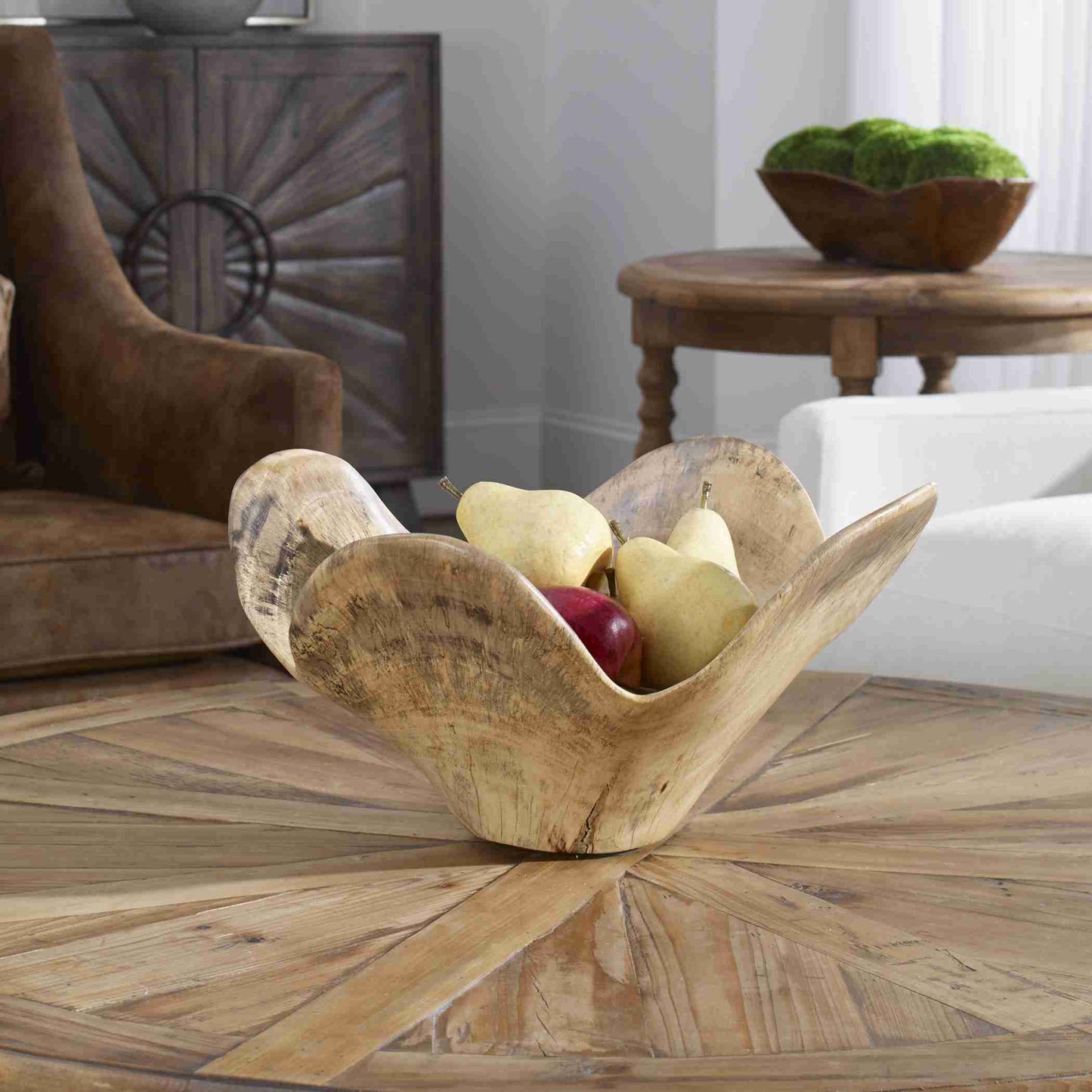 Uttermost Tamarine Wood Bowl | Decorative Bowls | Modishstore - 2