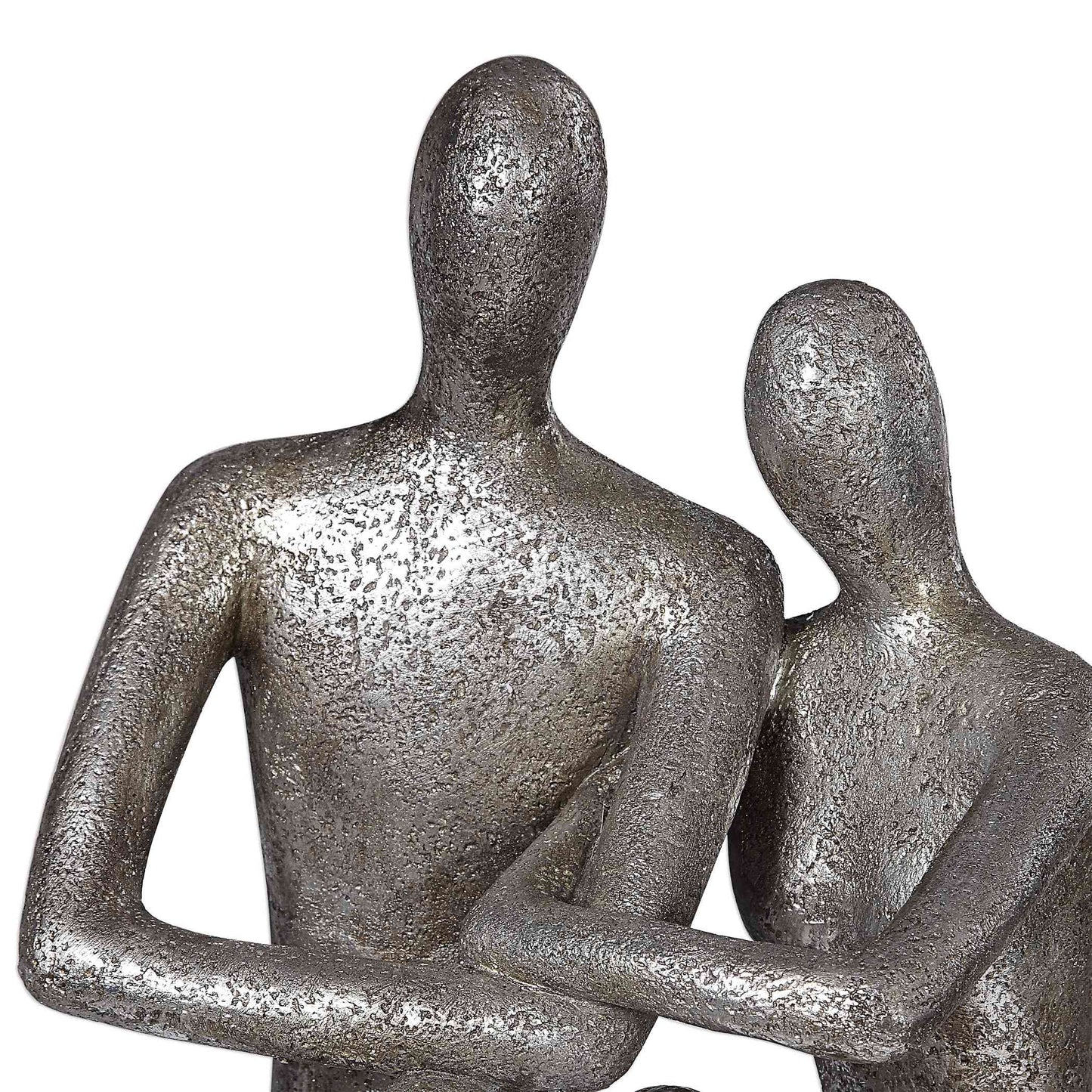 Uttermost Courtship Antique Nickel Figurine | Figurines | Modishstore - 5