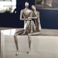 Uttermost Courtship Antique Nickel Figurine | Figurines | Modishstore - 3